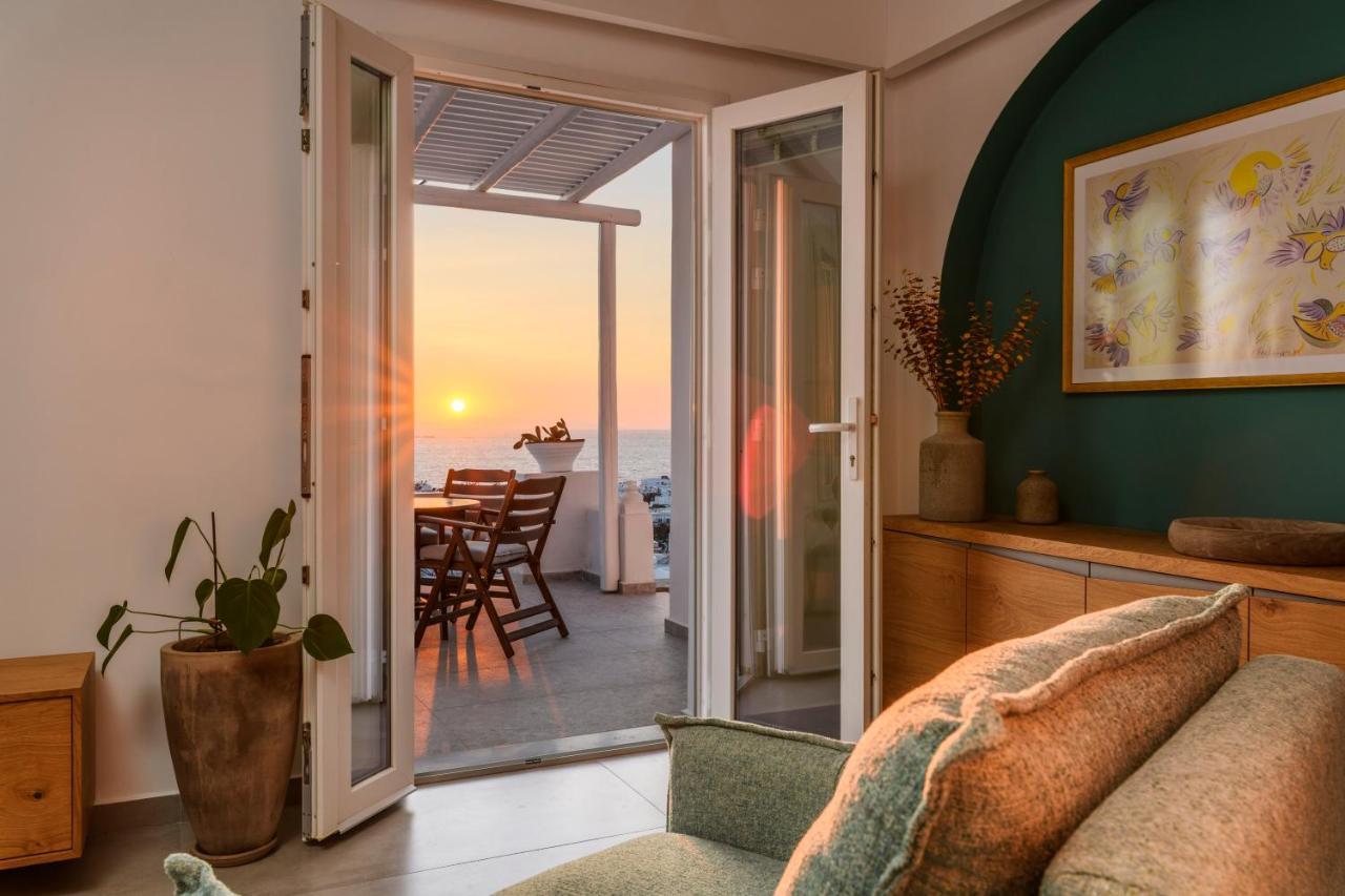 Blueisla Modern Town Mykonos Villa Mykonos Town Buitenkant foto